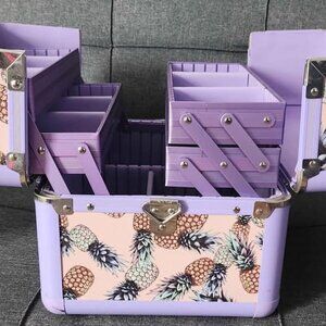 Sephora Daydream Retro Pineapple Train Case